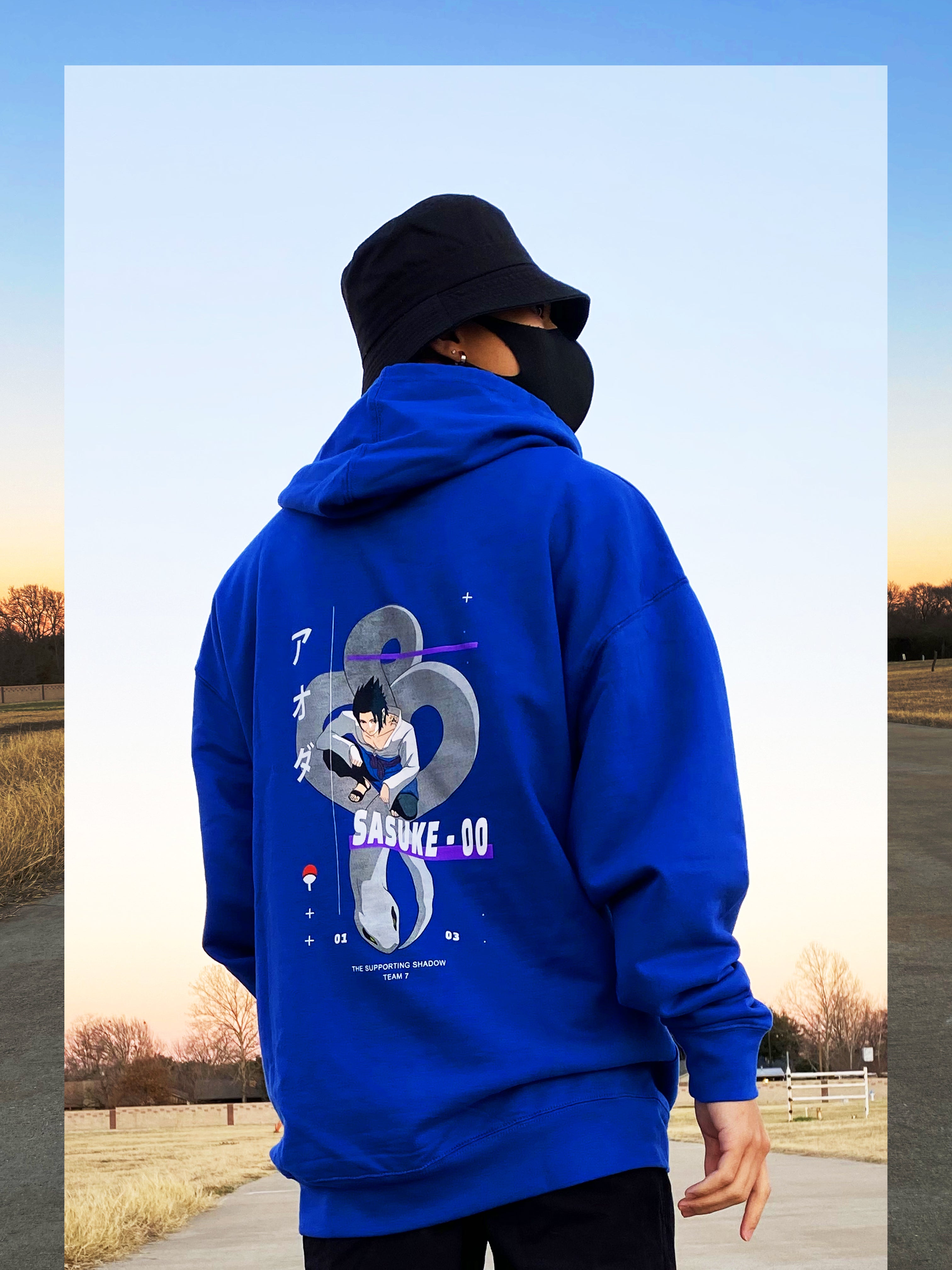 Sasuke deals supreme hoodie