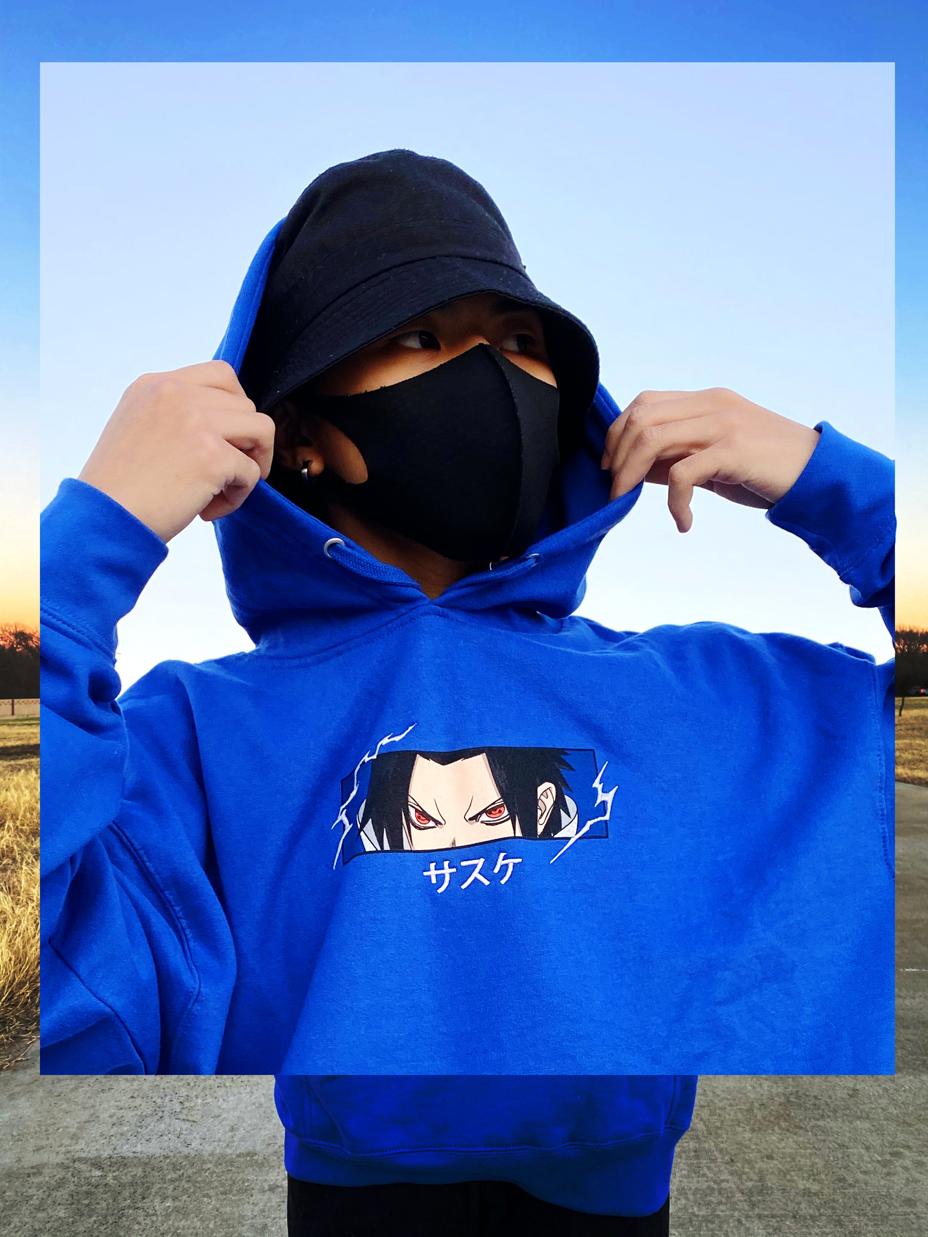 Sasuke uchiha sale hoodie